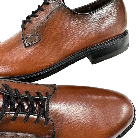 Stuart McGuire Spring Step Imperial Biltrite Leather Lace-up Oxford Dress Shoes - Picture 9 of 11